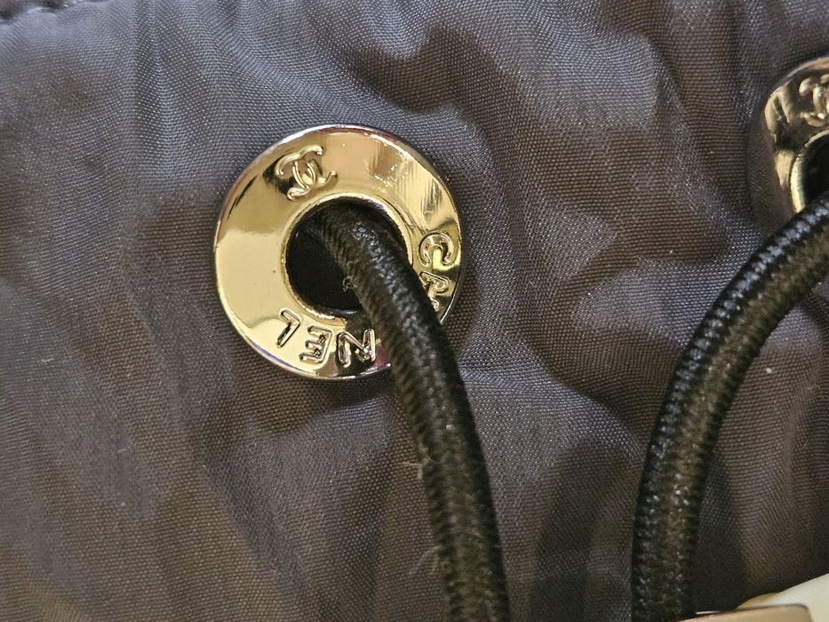 Chanel пухено яке бомбър размер 40 автентично