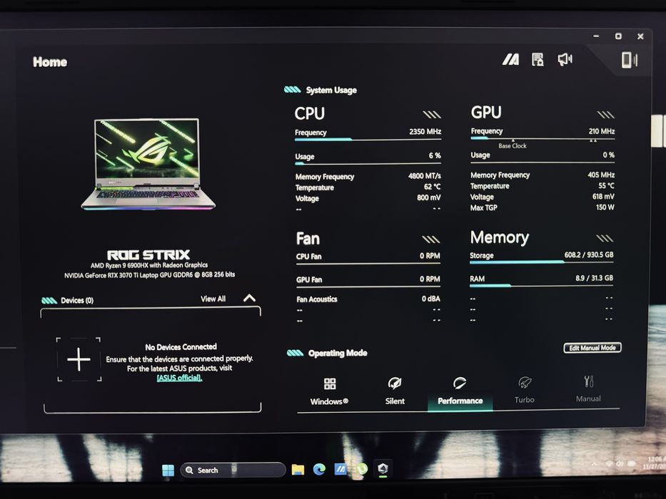 Laptop Asus Rog Strix G713RW