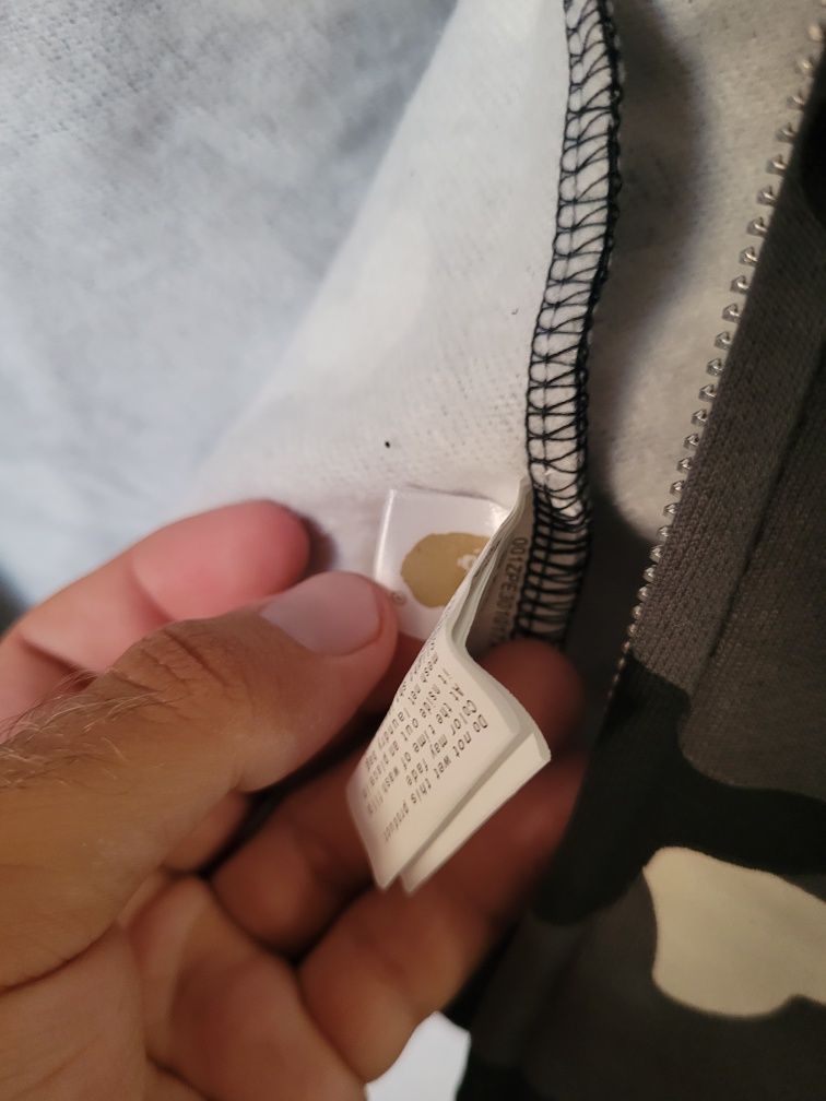 Bape camo hoodie размер М