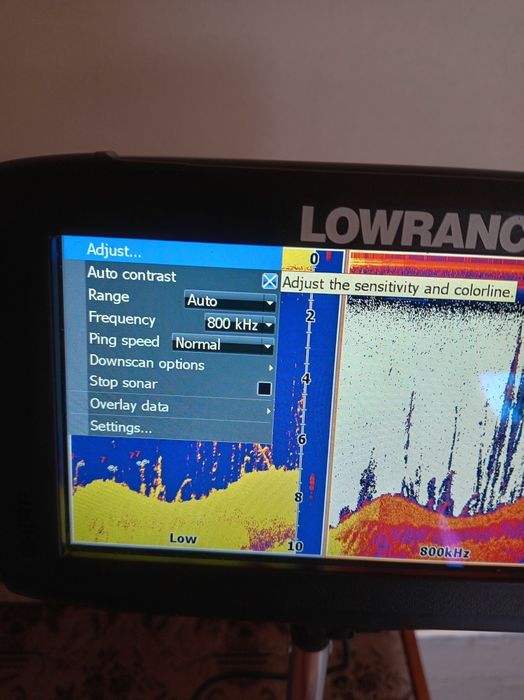 Sonar Lowrance hook x7