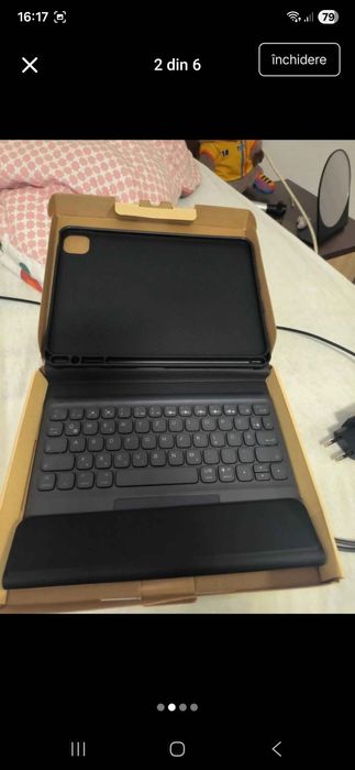 Tastatura iPad Air 11 inch 2024,2025,Ipad pro 12.9 inch 6/5/4/3 gen