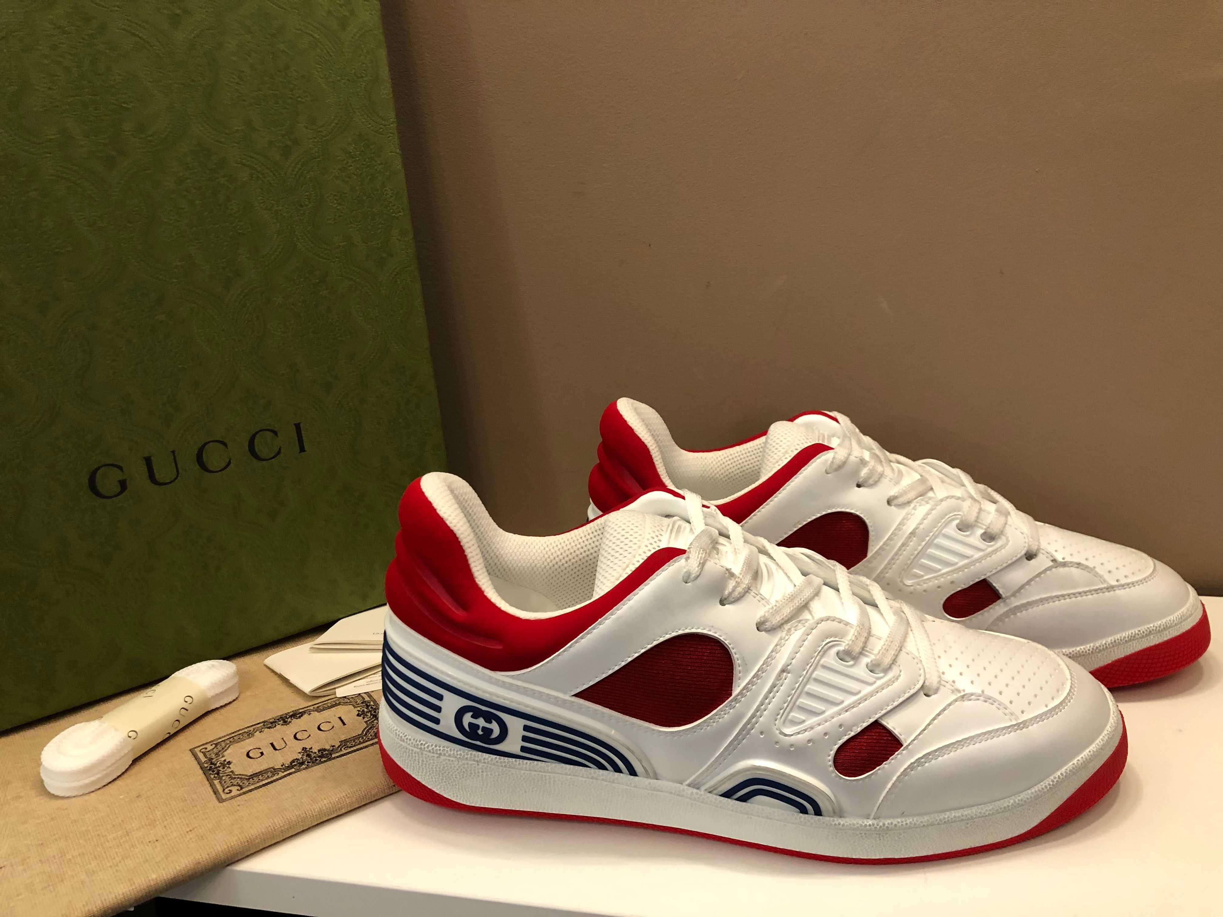 Gucci sneakers 42, originali sau 8 italy, full box, retail 790 euro