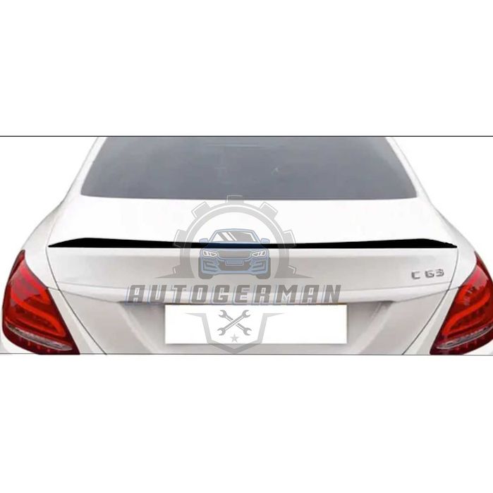Спойлер за W205 C63 черен гланц за Mercedes Benz c - class в205 нов