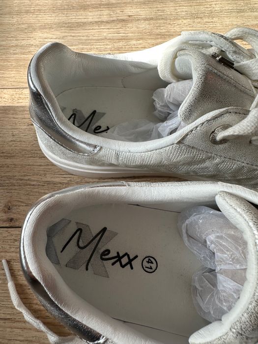 Маратонки Мехх бледо сребристи