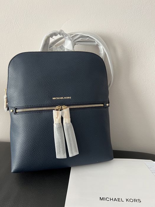 Rucsac dama Michael Kors bleumarin