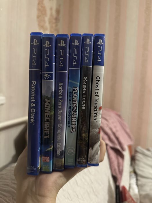 Игры PS4, вскрытые, не новые