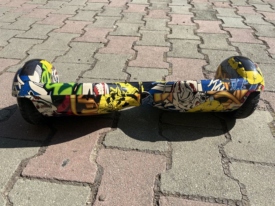 Hoverboard cu Boxe Bluetooth, Lumini LED