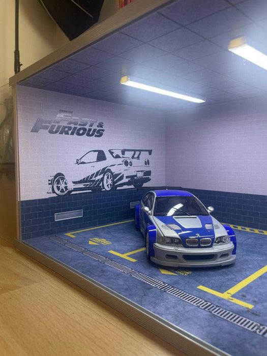 Vand diorama 1:18 parcare Fast and Furious