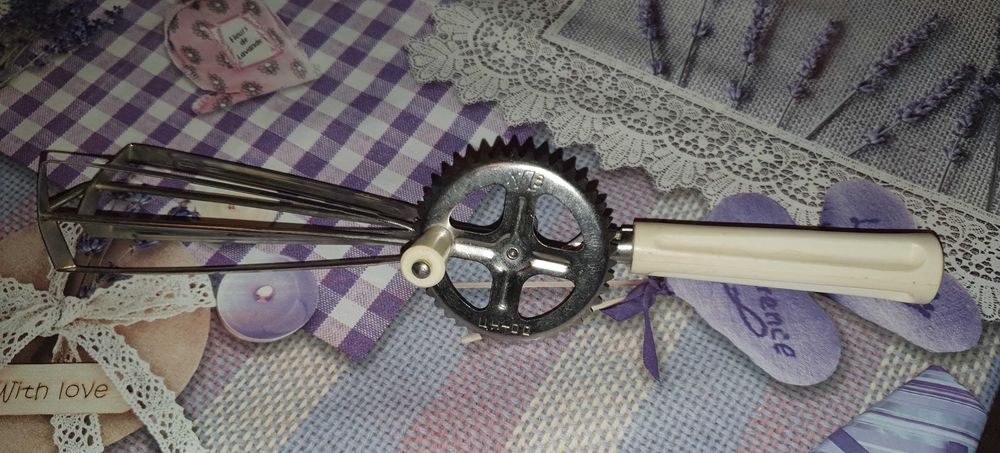 Mixer vintage din inox