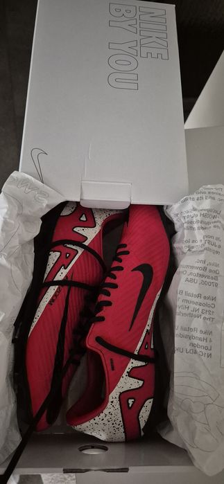 Ghete fotbal crampoane Nike Mercurial personalizate