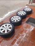 Vând jante 18 inch  255 45 18  5x112 - ET 32 - 8,5j - CB: 66,6
