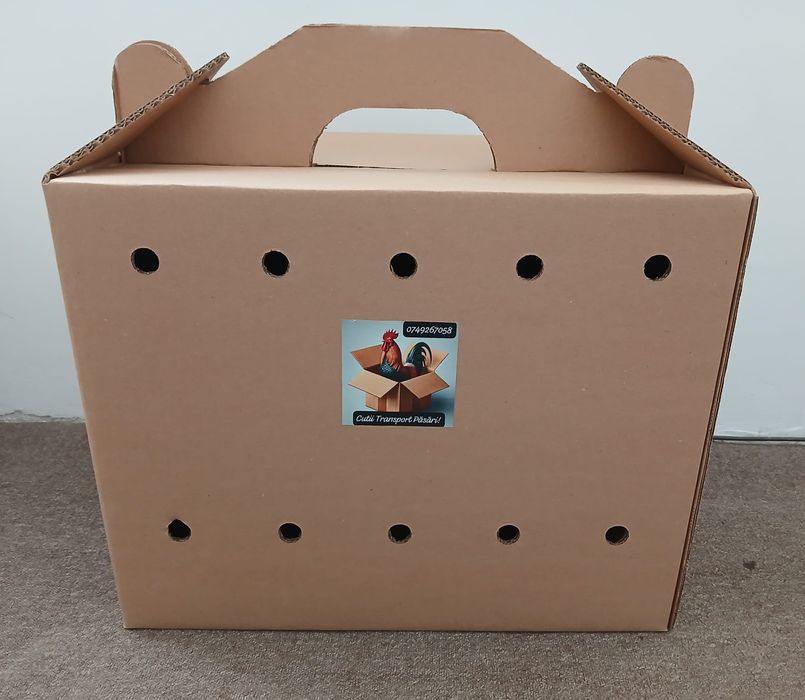 Cutii transport pasari (gaini, rate)