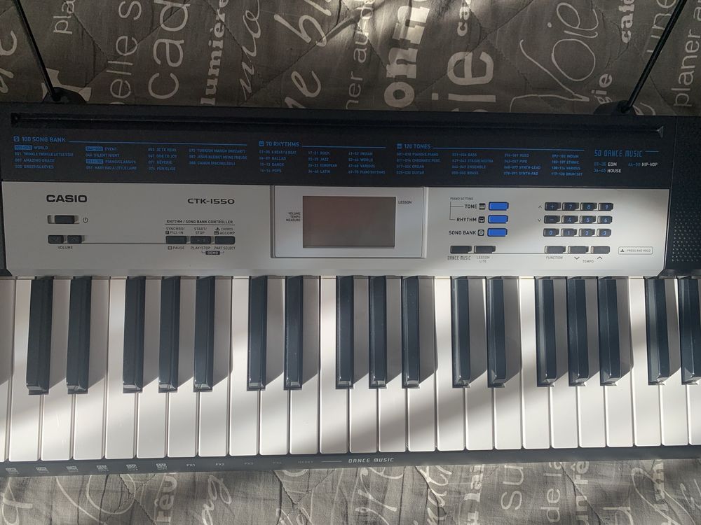 Синтезатор CASIO CTK 1550