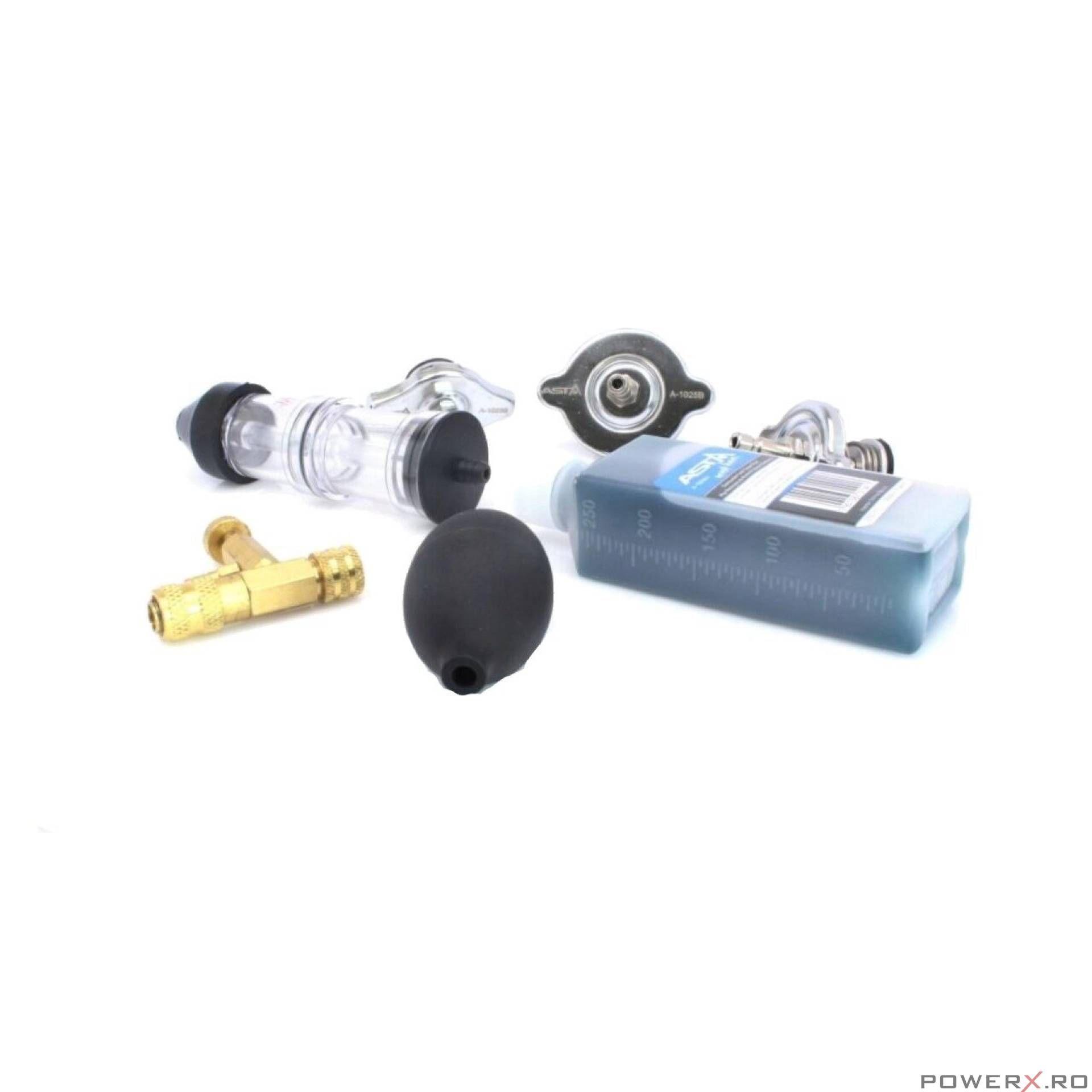 Tester pentru garnitura de chiuloasa cu adaptoare, 7 piese Asta
