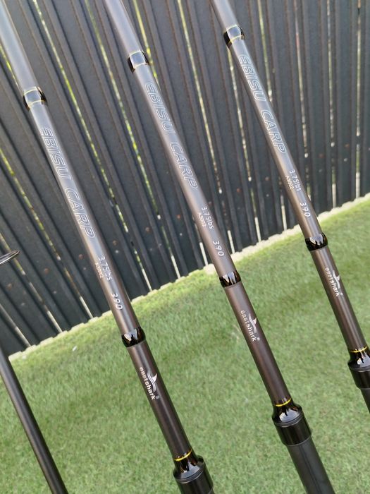 SET 3 Lansete EastShark EBISU CARP 3.90 m 3.75 Lbs 2 tronsoane NEW 202