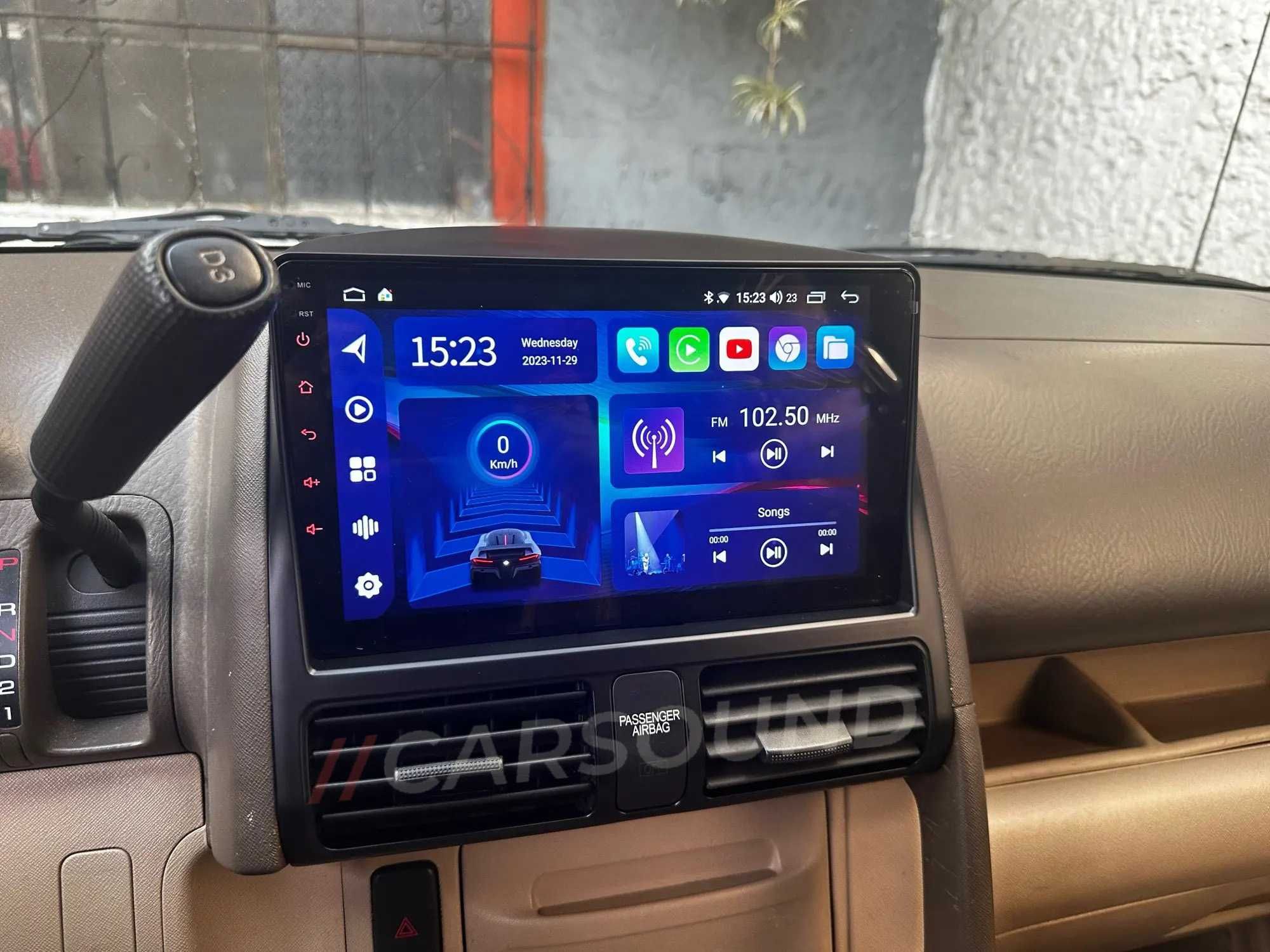 Honda CRV - 9" Android 14 Мултимедия Хонда ЦРВ 02-06 Навигация Андроид