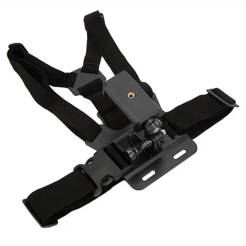 Стойка за гърди - Нагръдник за мобилни телефони и екшън камери GOPRO