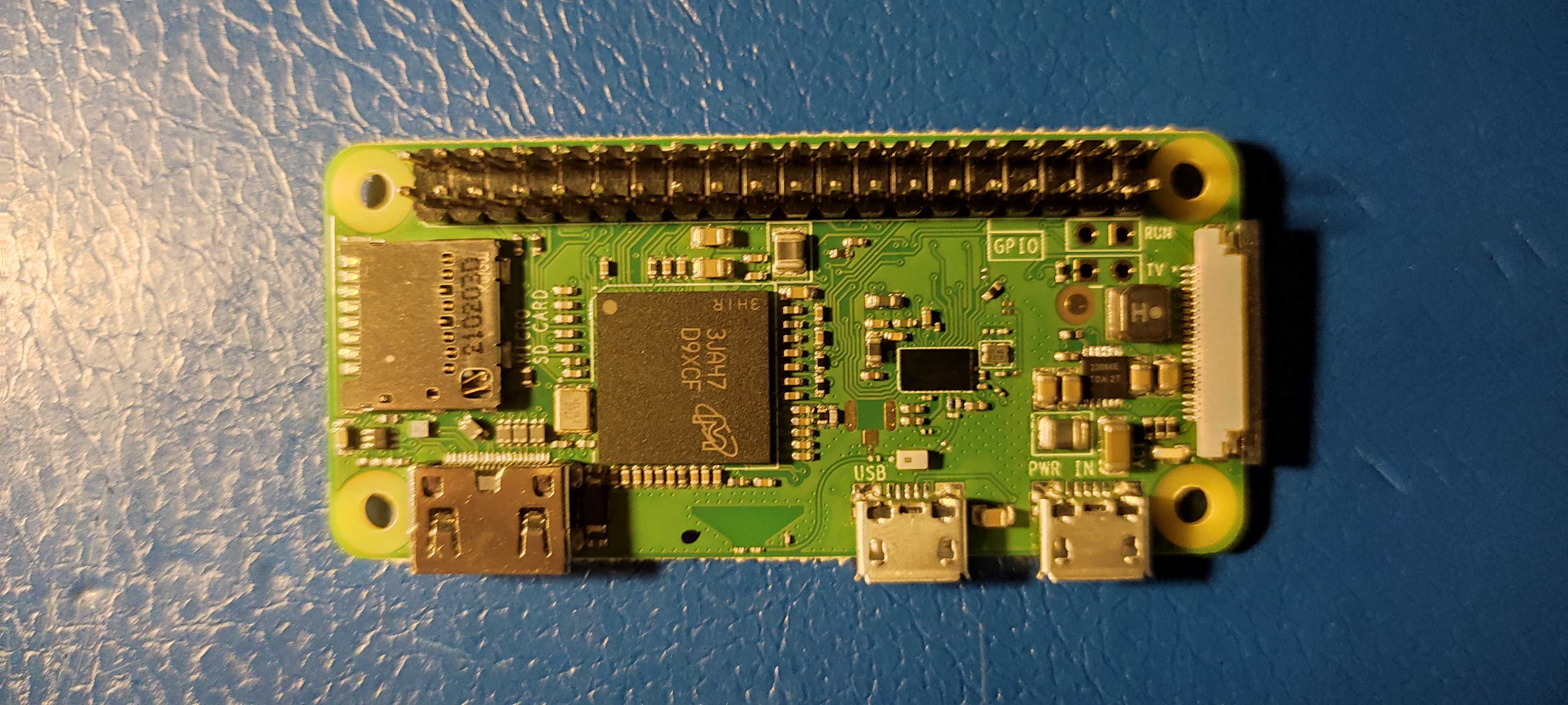 Raspberry pi zero w/wh