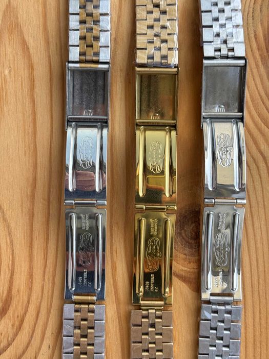 Bratara/curea pentru ceas Rolex Jubilee 20 mm, otel inoxidabil