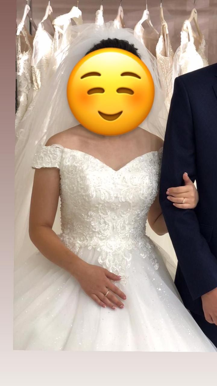 Продам свадебный платье