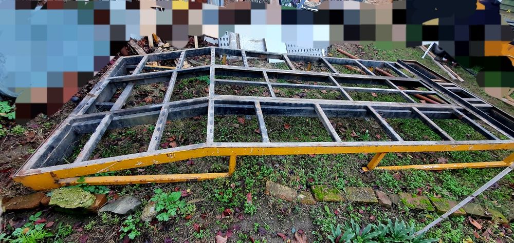 Platou platforma auto 4.90m