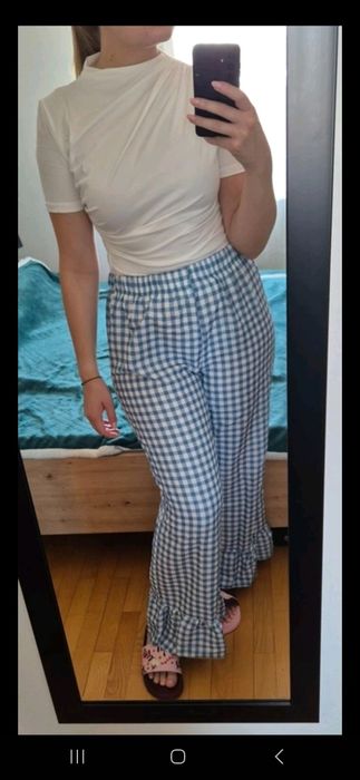 Бяла тениска от Shein