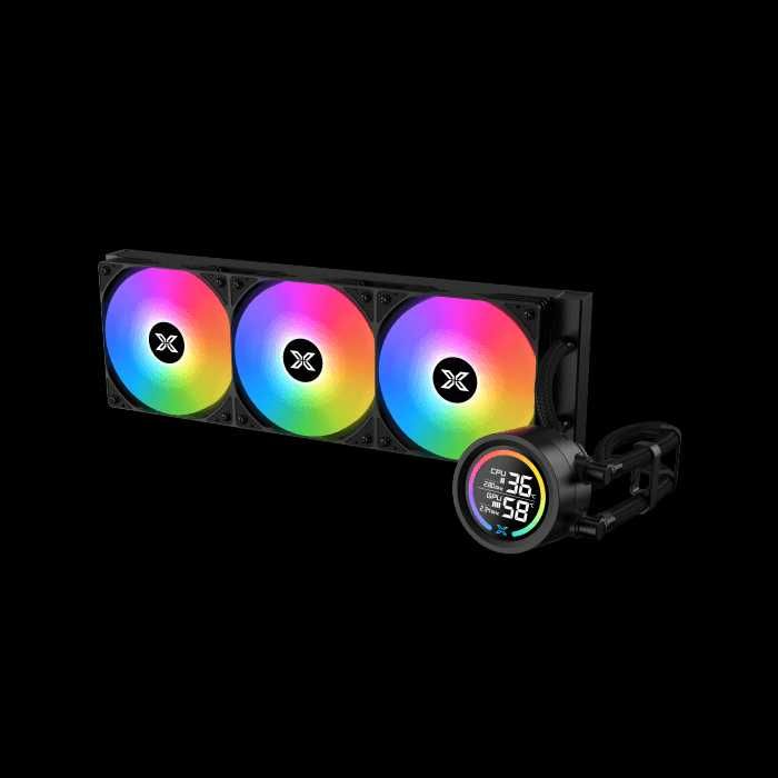 [НОВОЕ] Водяное охлаждение Xigmatek LK 360 Digital Black