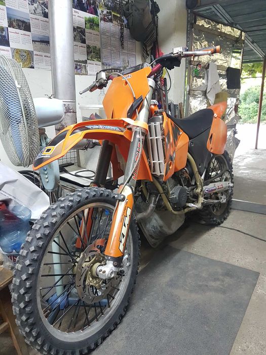 Кросов мотор KTM sx 125 2006г. 2т.