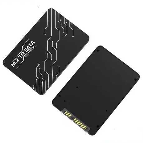 Adaptor SSD M.2 la SATA III 6Gbps SSD 2.5 inch M2 B-Key SSD carcasa al