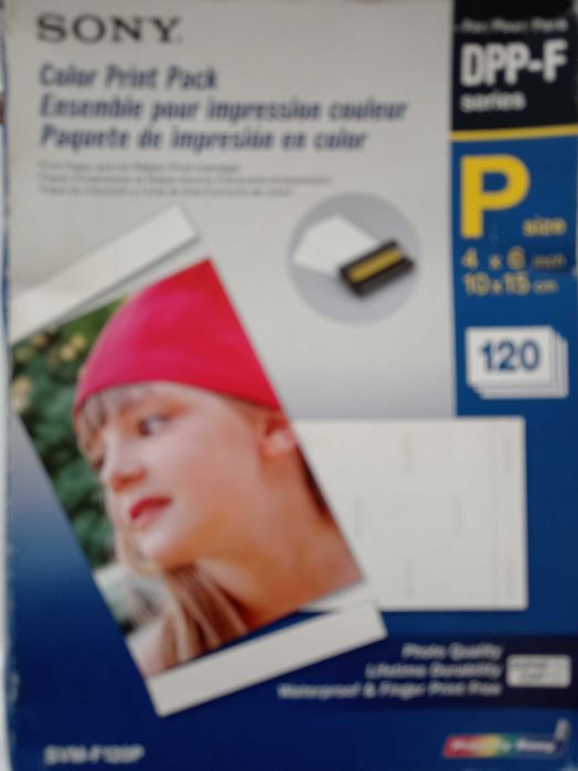 Sony комплект фотобумага