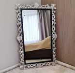 Oglinda dreptunghiulara stil baroque, realizat manual in Italia 135x85
