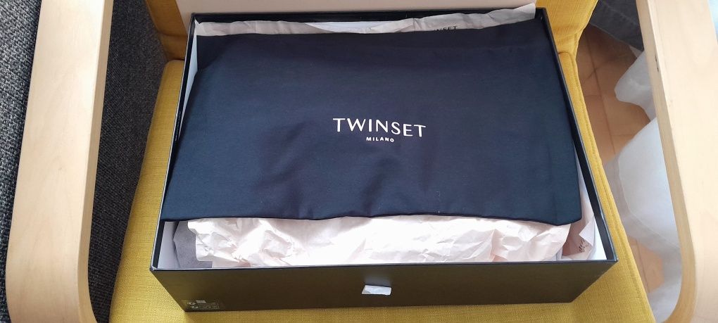 Twinset/Дамски боти,естествена кожа