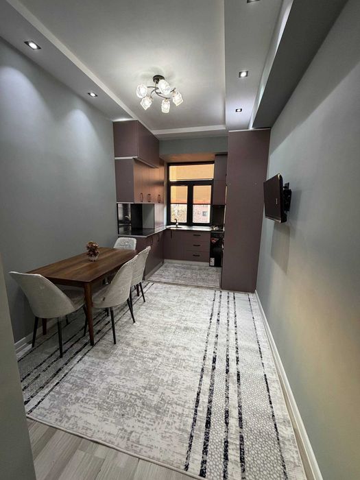 ЖК Manzur Юнусабад 18 кв, Сайрам. 3 комнатная новый ЕВРО ремонт