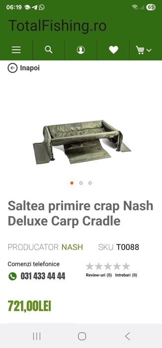 Saltea de primire NASH