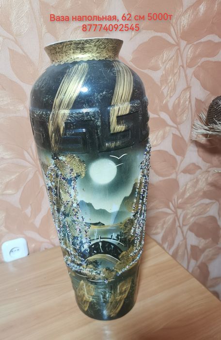 Ваза напольная керамика