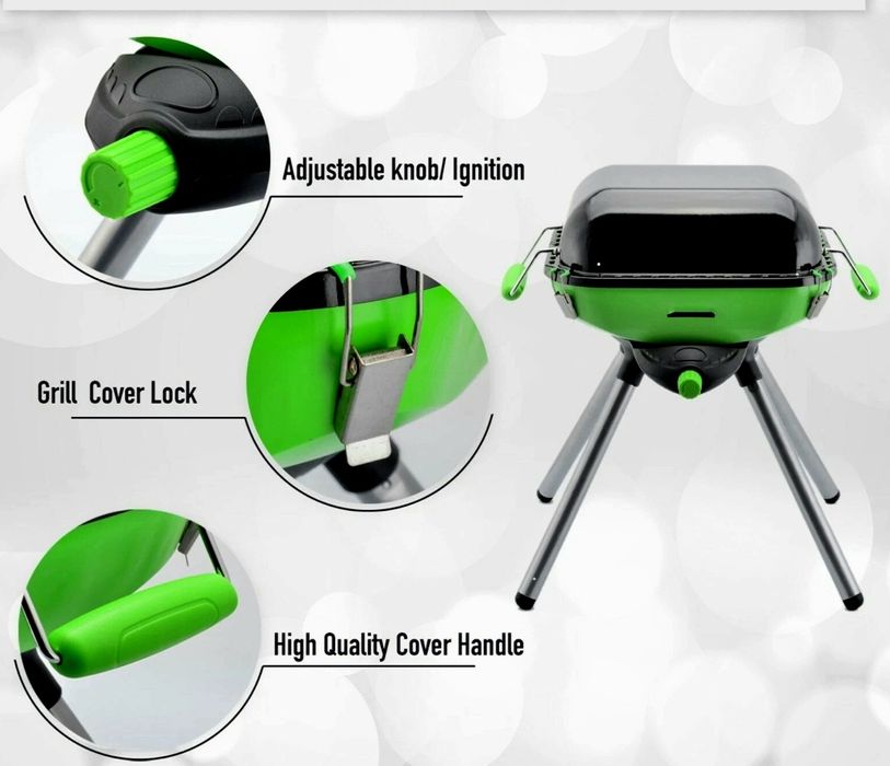 Gratar pe gaz 44,5x35x49 Cm NOU - 295 Lei