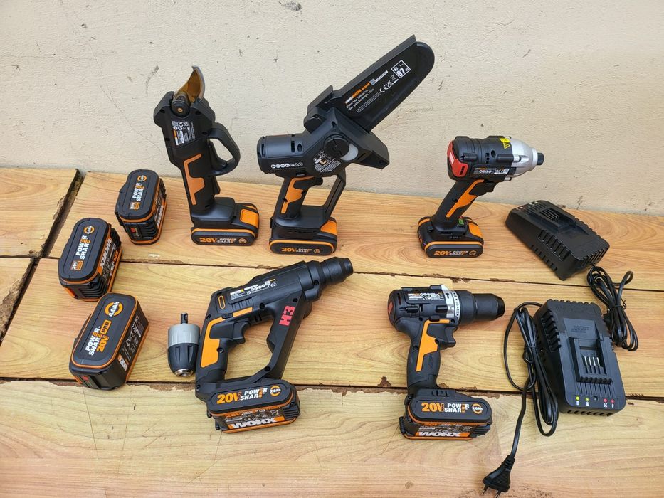 Scule cu acumulator WORX 20 V