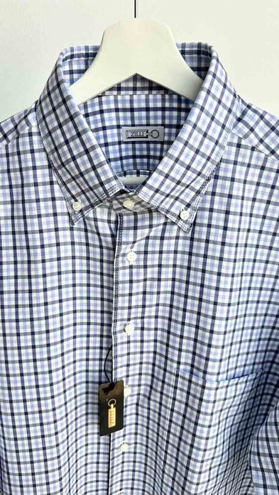 Хлопковая рубашка ZILLI