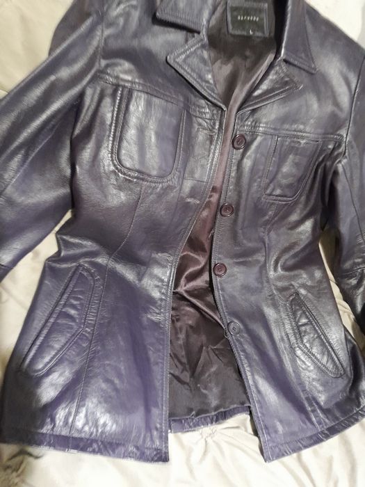 Geaca piele naturala