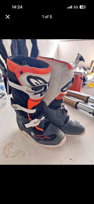 Детски кросови ботуши Alpinestars tech 7 - 38
