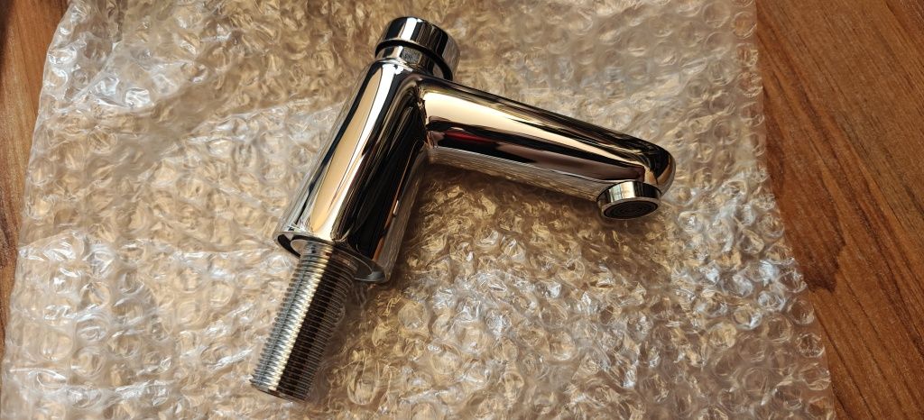 Grohe Euroeco Cosmopolitan T Смесител за мивка с PUSH-бутон