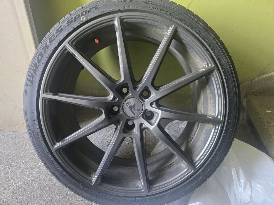 Продавам комплект Deutsche Alurad GmbH (немски алуминиеви джанти) с гу