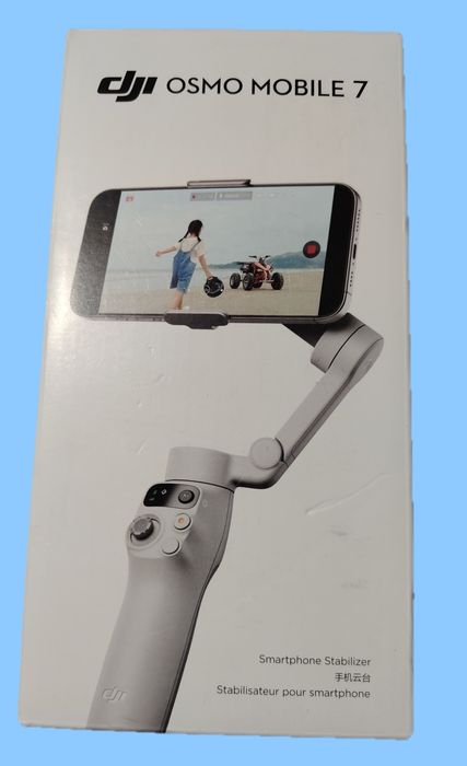 Sistem de stabilizare DJI Osmo Mobile 7 , 3 Axe, Gri