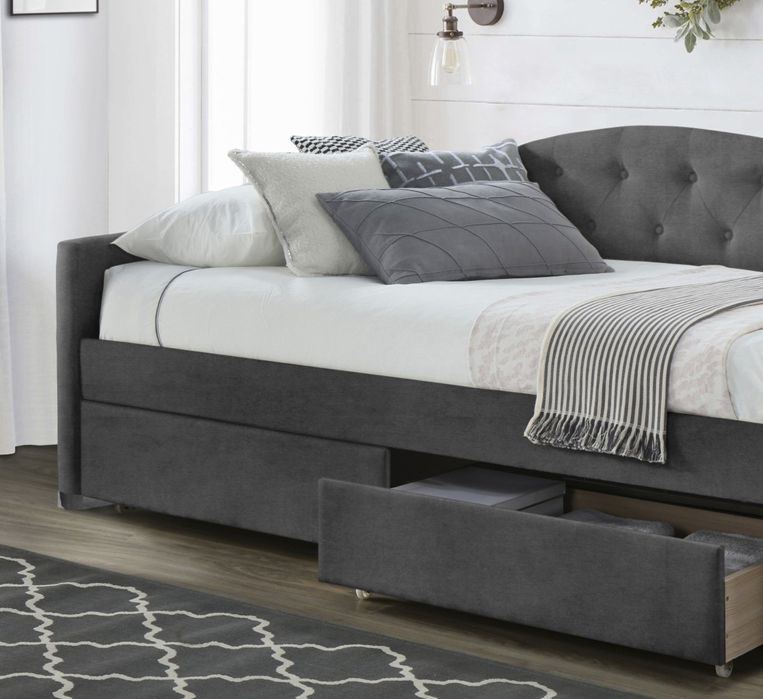 Тапицирано легло Aloha Сиво 90