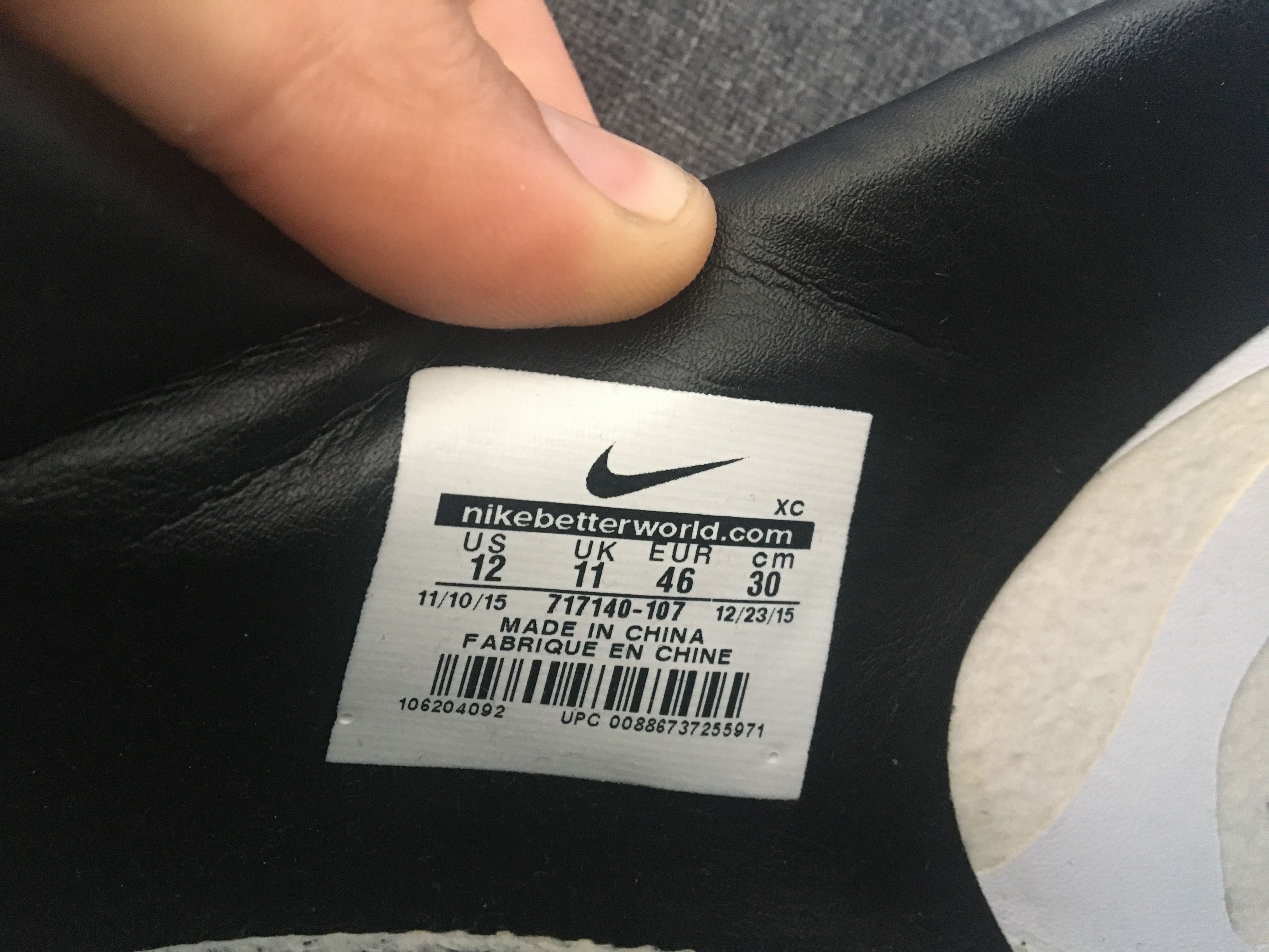 Nike  mercurial 46
