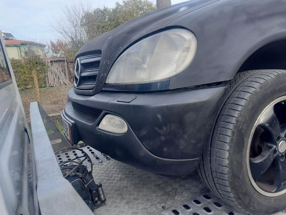 Предна броня Мерцедес МЛ W163 Mercedes ML W163 черна
