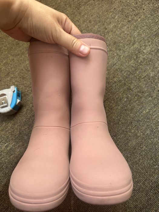 Cizme de ploaie EnFant, cu lana. 17cm interior