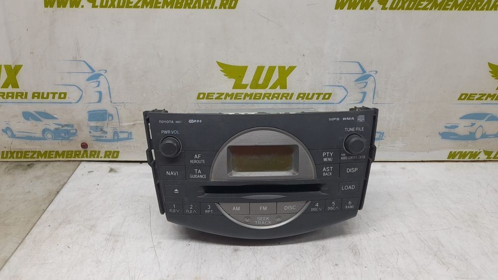 Casetofon radio cd mp 3 player 8612042220 Toyota RAV4 3 (XA30) [2005