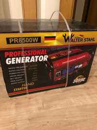 Walter Stahl profesional generator PR8500W 3x220V  1x380V 1x12V