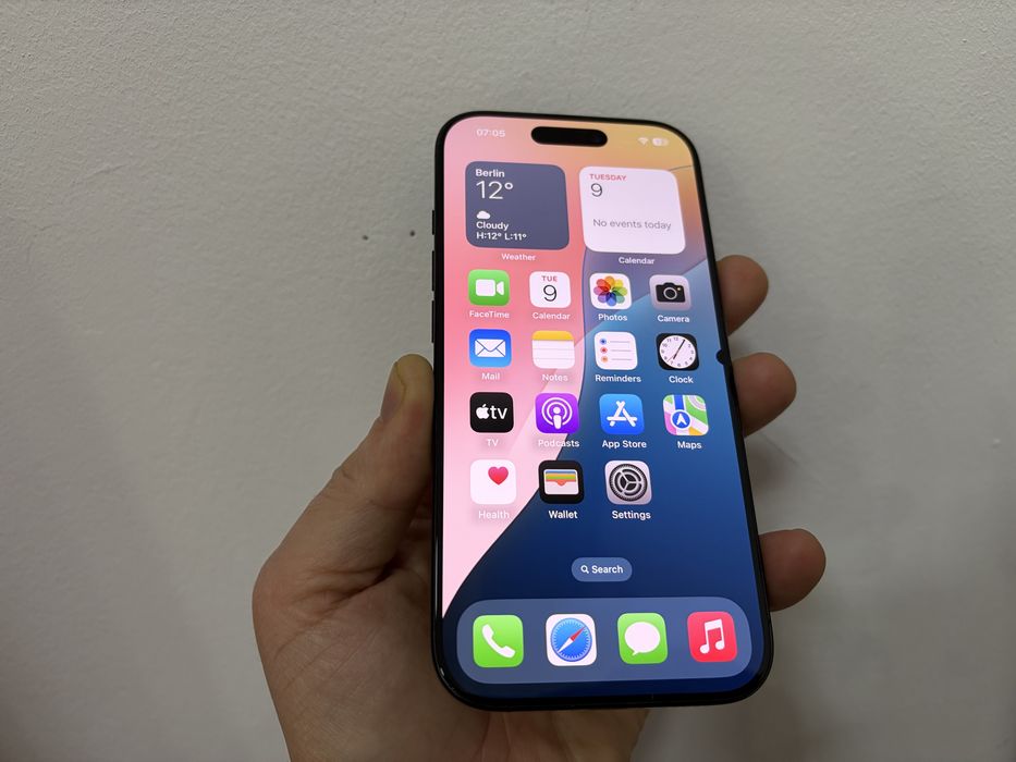 Iphone 16 Pro, 256 gb, Black Titanium